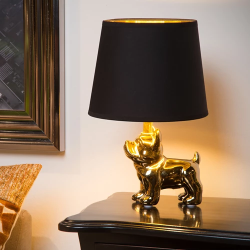 Lucide EXTRAVAGANZA SIR WINSTON - Tischlampe - 1xE14 - Gold - Atmosphäre 1